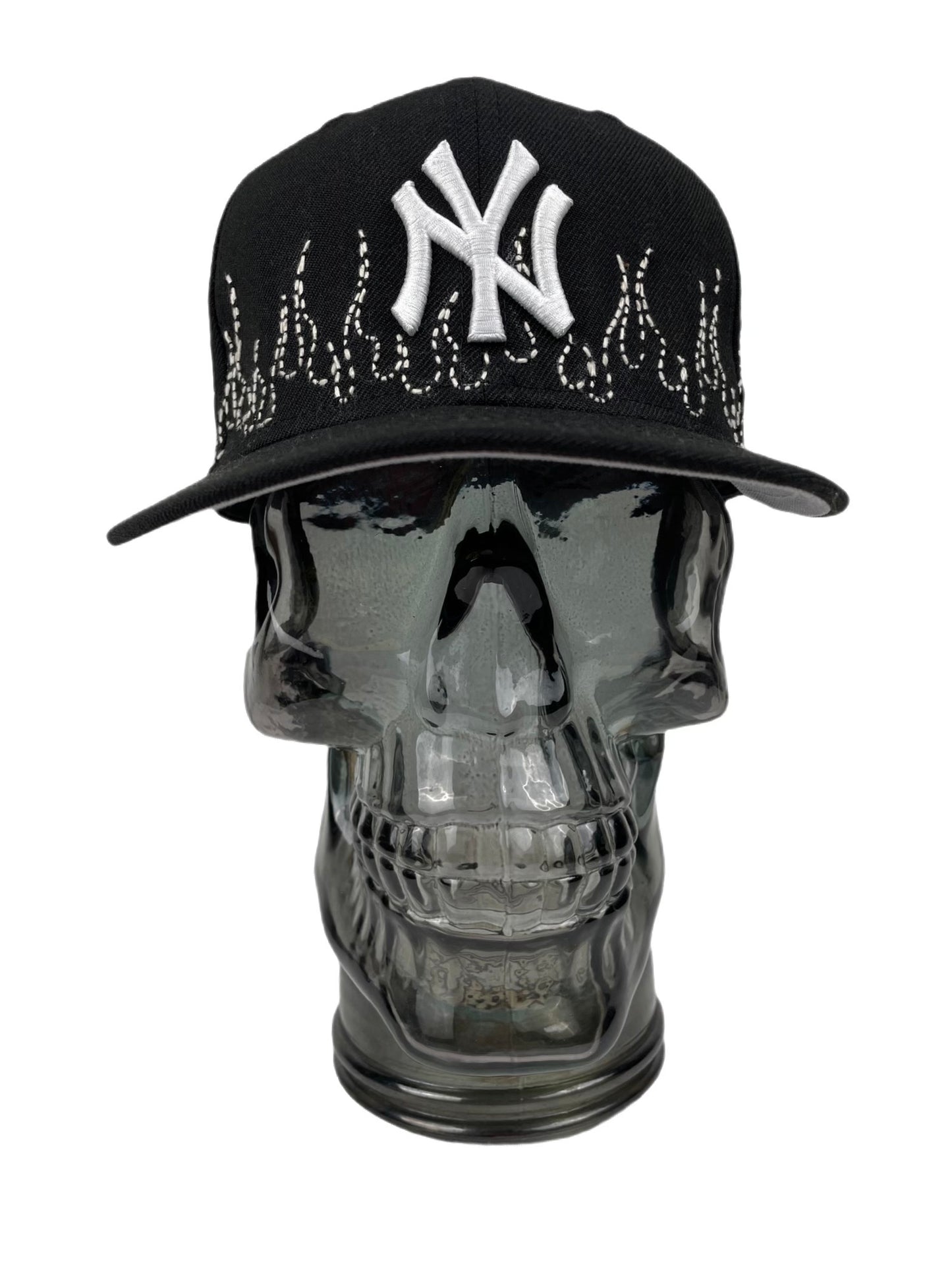 Black New York Yankee’s Sashiko fitted