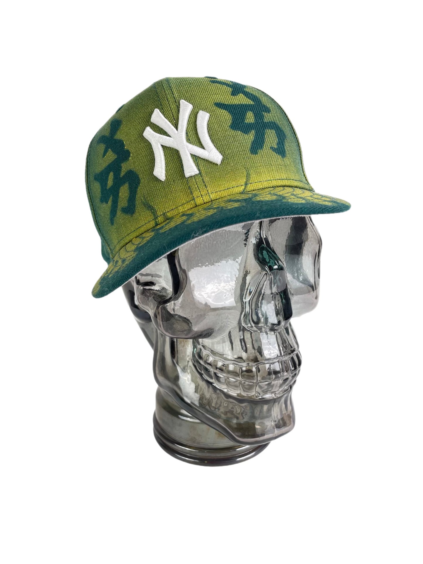 New York Yankees Green Kanji Fitted