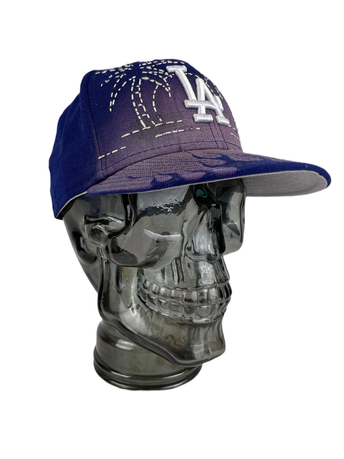 LA Dodgers Palm Tree Sashiko Fitted