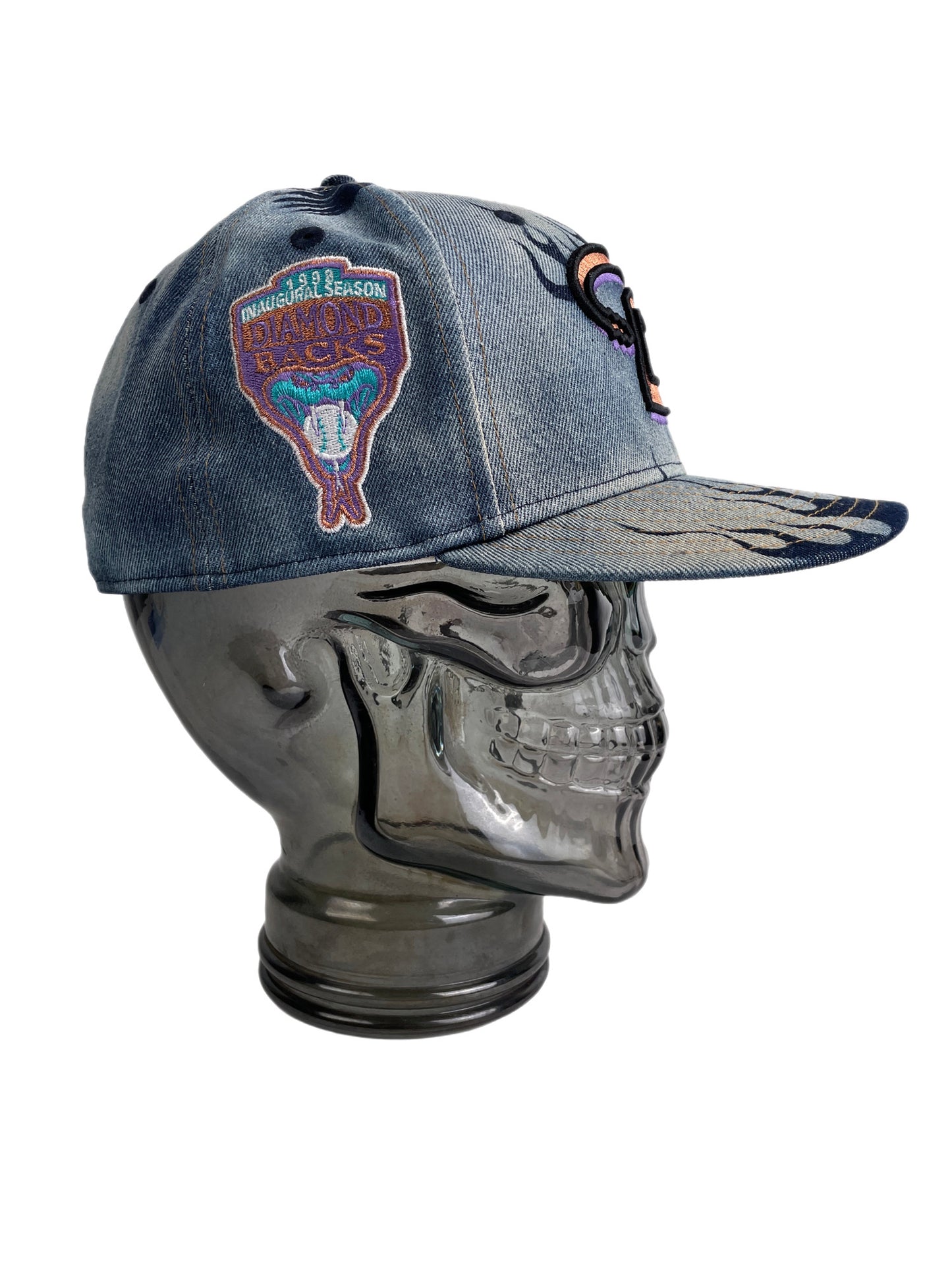 Arizona Diamond Backs Eagle Denim Fitted