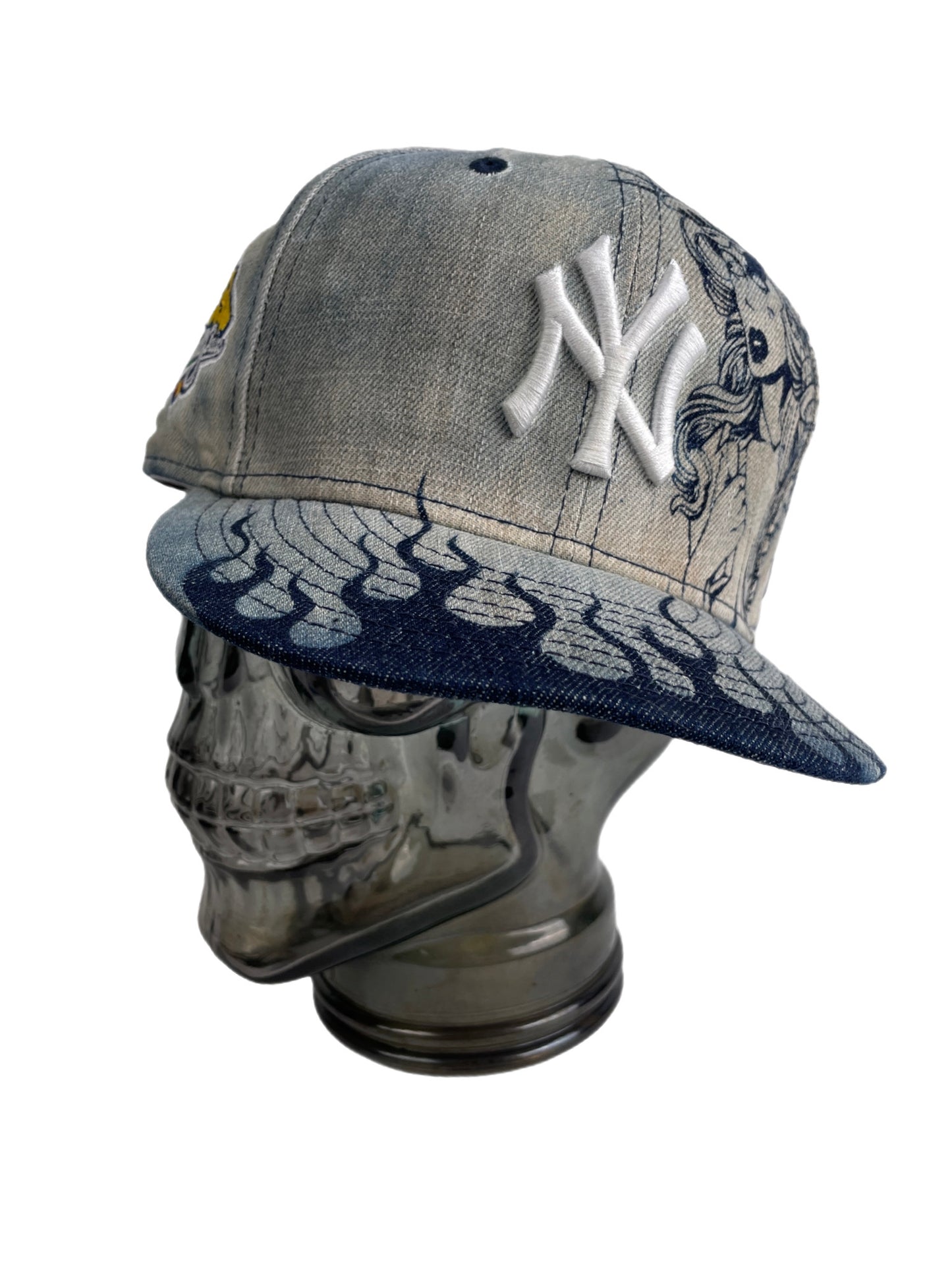 New York Yankees Lady Liberty Denim Fitted