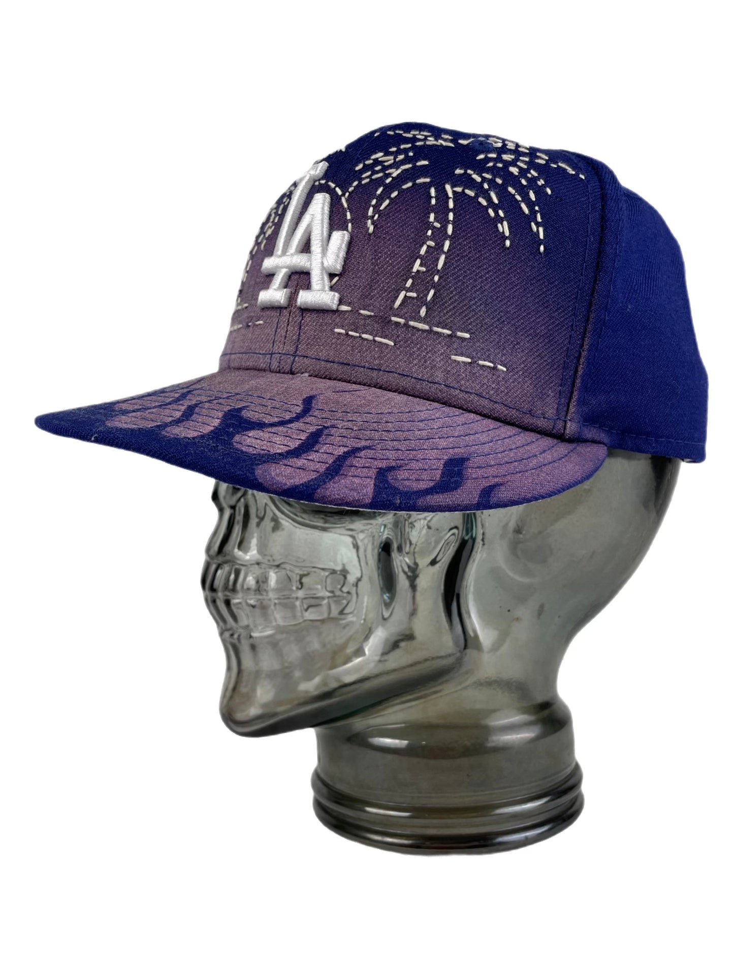 LA Dodgers Palm Tree Sashiko Fitted