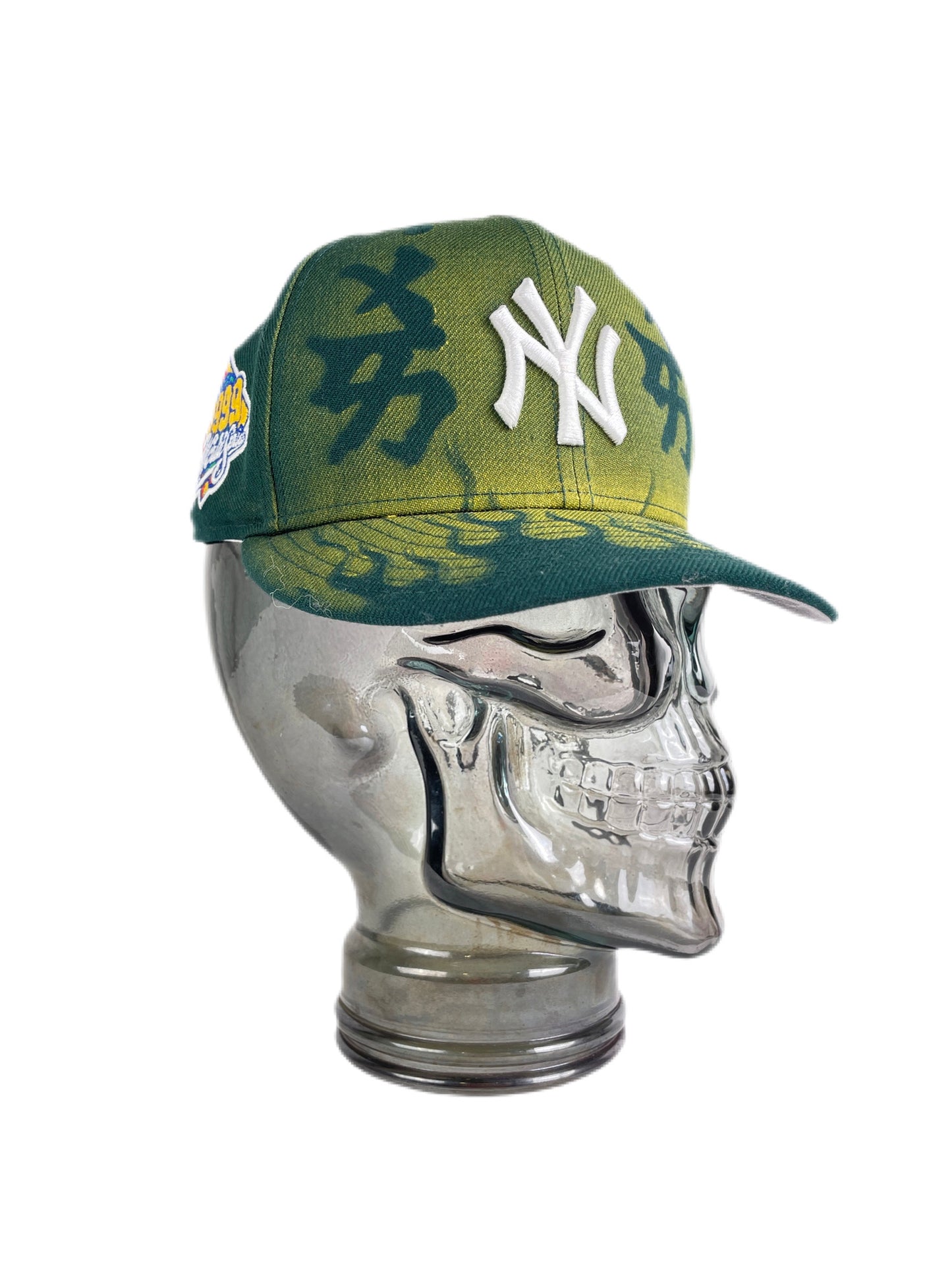 New York Yankees Green Kanji Fitted